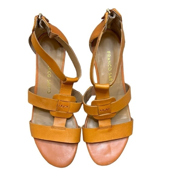 Women’s Franco Sarto Sandals with Zipper Heel Size 5.5 - Picture 6 of 14